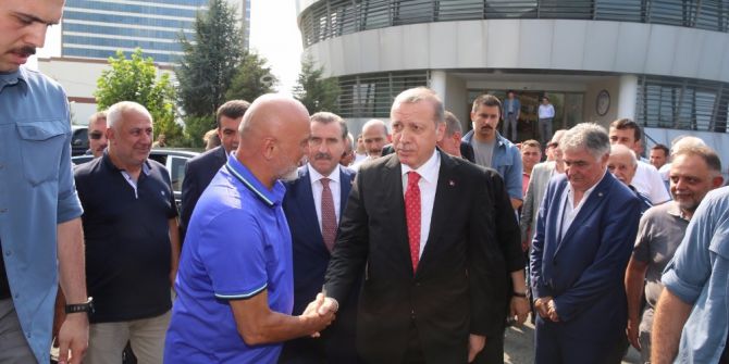 Cumhurbaşkanı Erdoğan Rize’den ayrıldı