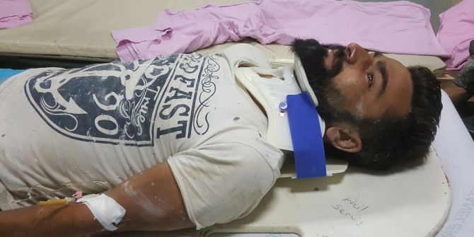 İnşaattan düşen işçi ağır yaralandı