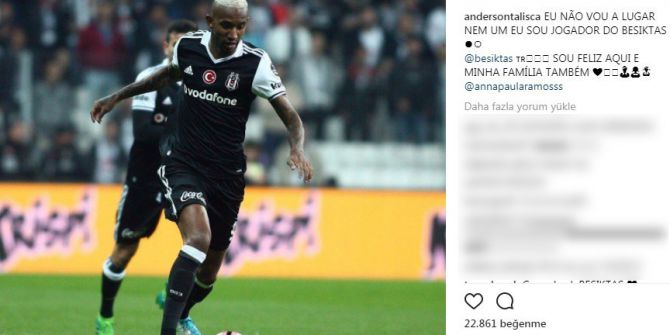Talisca: "Beşiktaş’ta mutluyum, bir yere gitmiyorum"