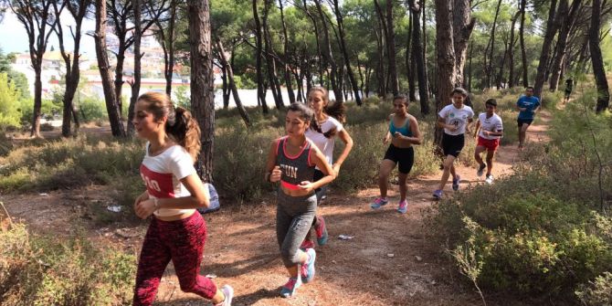 Ayvalıklı atletler yeni sezona başladı