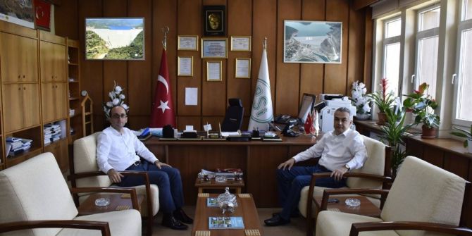 Savaş, DSİ 21. Bölge Müdürlüğünü ziyaret etti