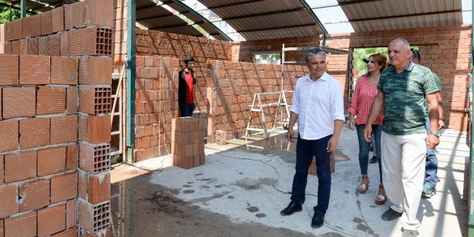 Muratpaşa 3. Eğitim ve Bilgi Merkezi’ni inşa ediyor