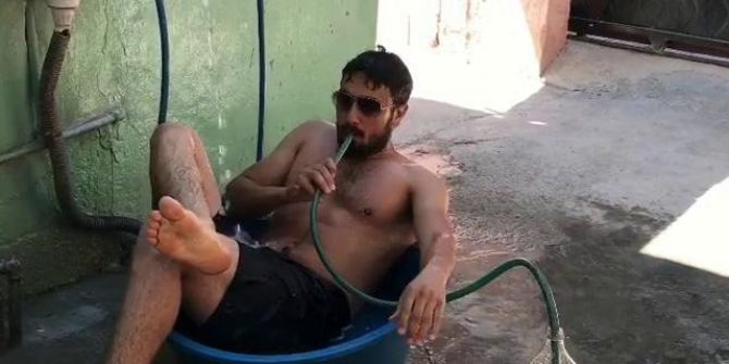 Leğende tatil keyfi