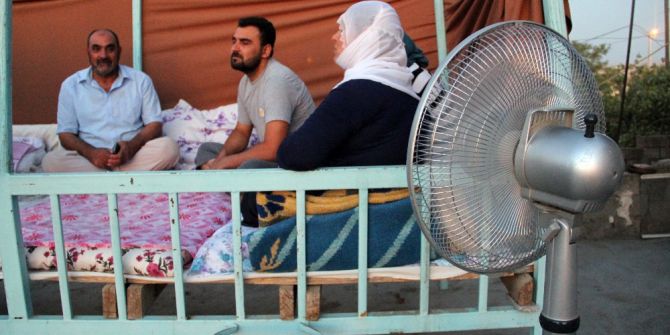 Damda vantilatörlü serinlik