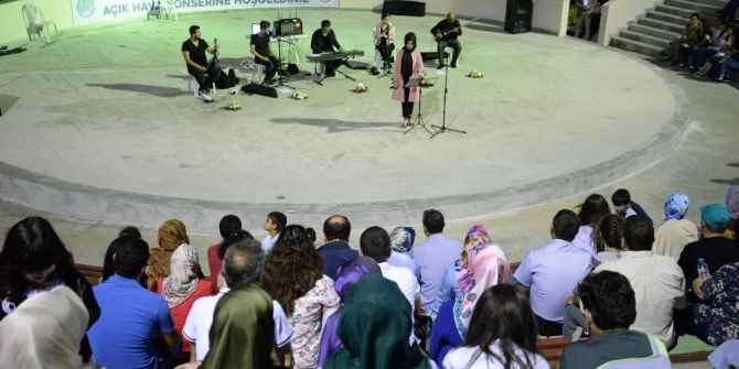 Gölpark Açık Hava Müzik Konseri verildi