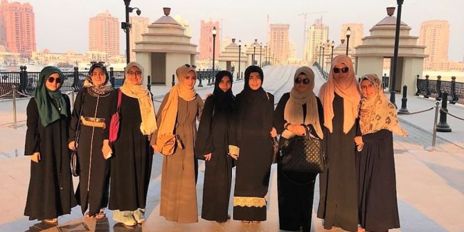 Katar Arapça yaz kursu sona erdi