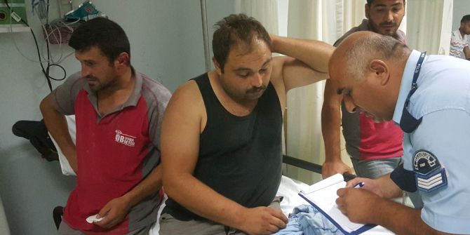 Samsun’da inşaat işçilerinin kavgasında 4 kişi hastanelik oldu
