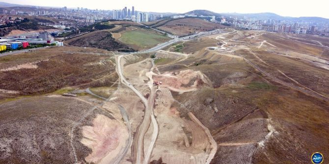 Zırhlı Birlikler arazisinden geçecek bulvarda hızlı çalışma