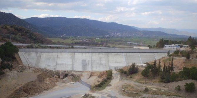 Gökbel Barajı’nda çalışmalar hızla devam ediyor