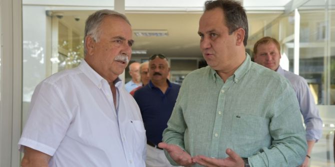 Giresun Belediye Başkası Aksu’dan kardeş şehir Çanakkale’nin Belediye Başkanı Gökhan’a ziyaret