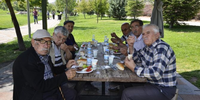 Sağlıklı yaşlılar piknikte buluştu