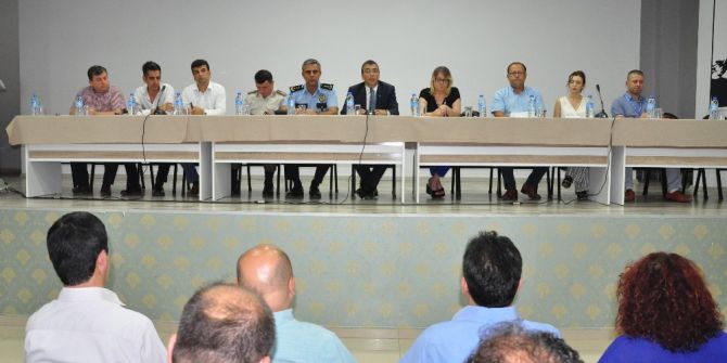 Milas’ta muhtarlar sorunlarını aktardı