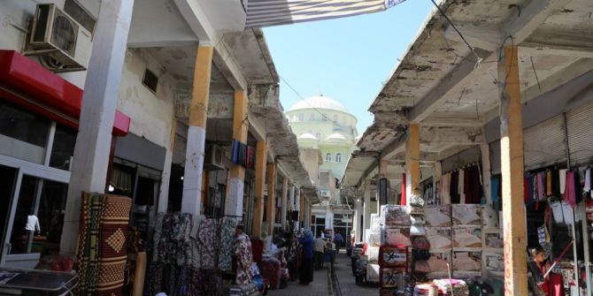 Tarihi Cizre Çarşısı yenileniyor