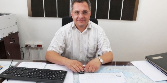 Burhaniye’de Vergi Dairesi Müdürü Murat Dönmez göreve başladı