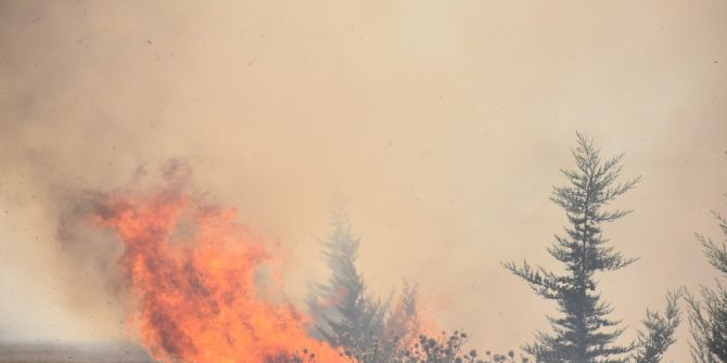 Kahta ilçesinde 7 hektarlık alan yandı