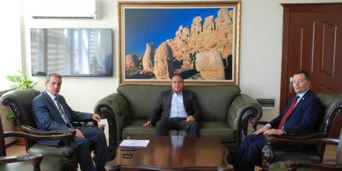 Kilis Valisi Adıyaman Valisiyle bir araya geldi