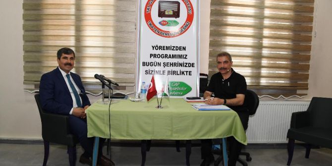 Başkan Asya, TRT Gap Radyosuna konuk oldu