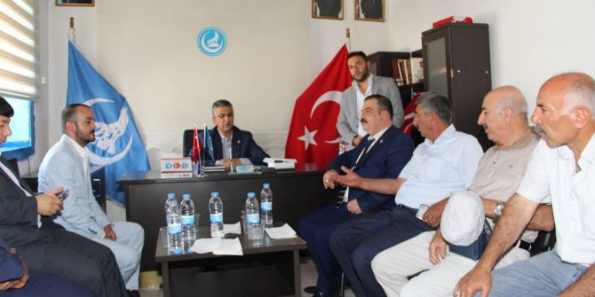 Milletvekili Aydın, Oltu’ya geçmiş olsun ziyaretinde bulundu