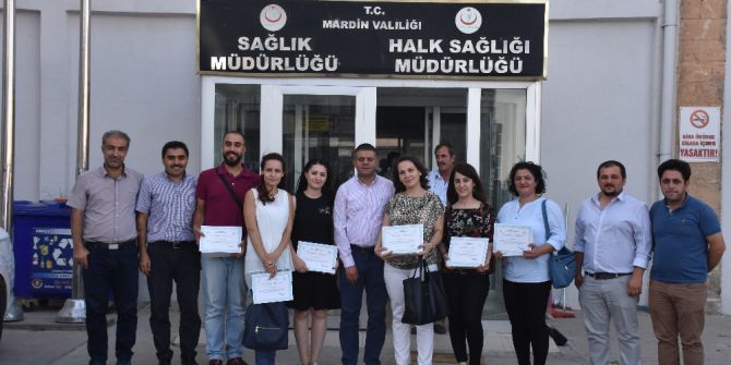 Mardin’de dereceye giren ASM çalışanları ödüllerini aldı