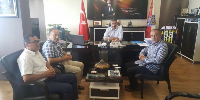 Demir ve ekibinden Turanlı’ya ziyaret