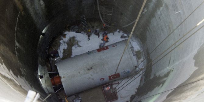 Yerli köstebek Anadolu çalışmaya başladı