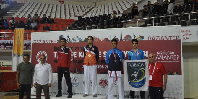 Darıcalı sporcular Gaziantep’ten 5 madalya ile döndü
