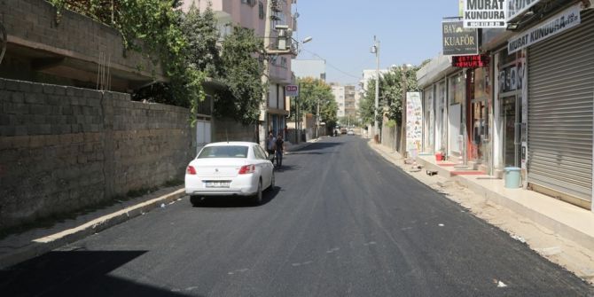 Nurullah Caddesi’ndeki asfaltlama çalışmaları tamamlandı