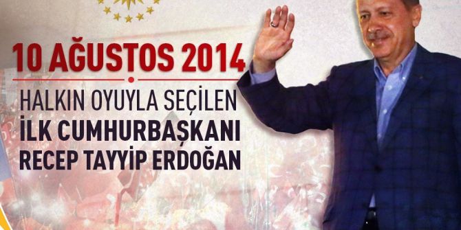Erdoğan, halkın oyu ile Cumhurbaşkanı seçileli 3 yıl oldu