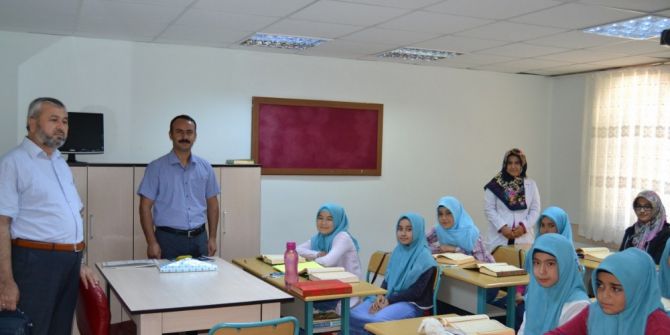 Kaymakam Taşdan, Kuran Kursu öğrencileriyle bir araya geldi