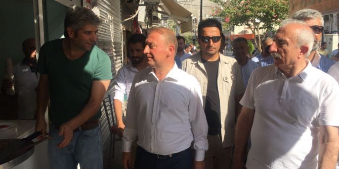 AK Parti Teşkilatından Kızıltepe’ye ziyaret