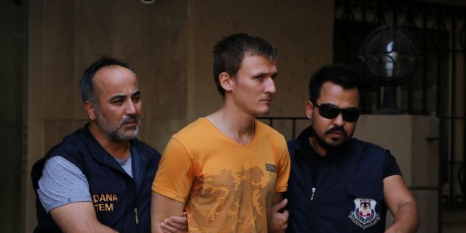 Tutuklanan Rus DEAŞ’lı keşif yaparken yakalandığı görüntülere ’montaj’ dedi