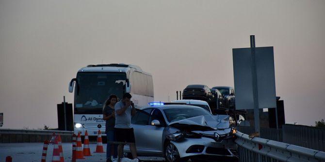 Kastamonu’da 3 araçlı trafik kazası meydana geldi