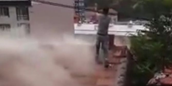 Muşlu inşaat işçisinin ölümüne bayrak sevgisi