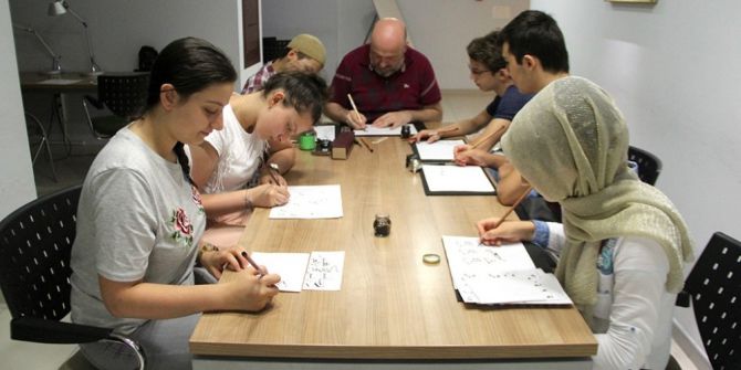 Geleceğin hattatları yetişiyor