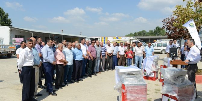 İnegöl’de salça çekme makinesi olmayan köy kalmadı