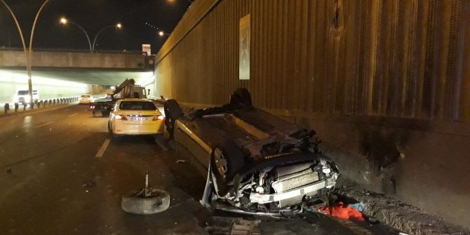 Başkent’te trafik kazası: 2 yaralı