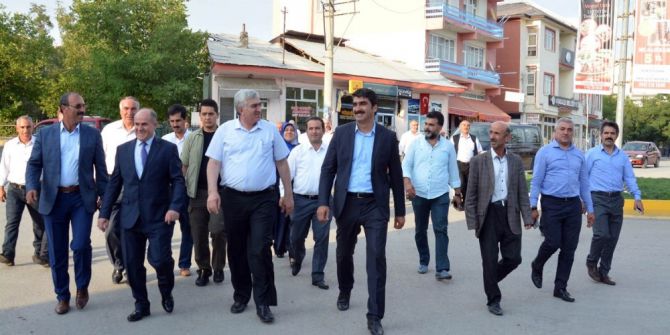 AK Parti İl Başkanı Öz’den Aşkale İlçe Başkanına hayırlı olsun ziyareti