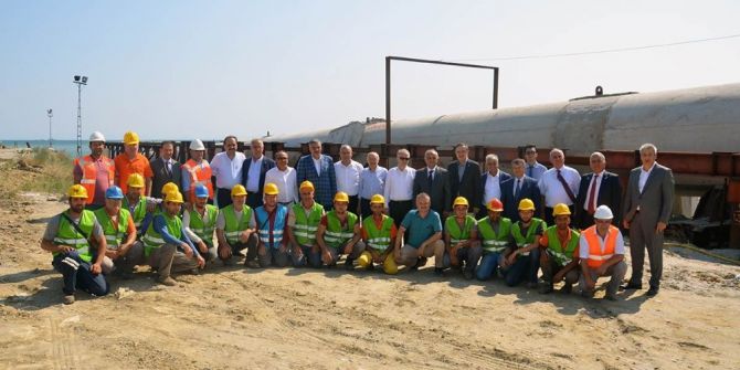 Ergene Derin Deniz Deşarj çalışma sahasında inceleme