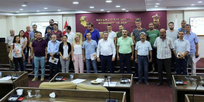 Nazilli Ticaret Odası üyeleri TDK yetkilileriyle buluştu