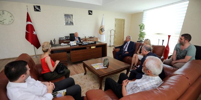 Egem Platformu’na bağlı dernek başkanları Yenimahalle’de