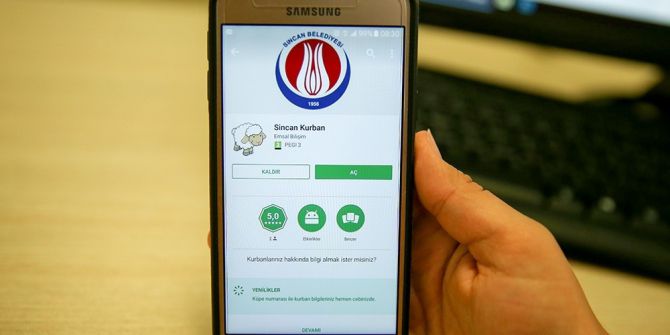 Sincan Belediyesinden bir ilk daha: "Sincan Kurban" uygulaması