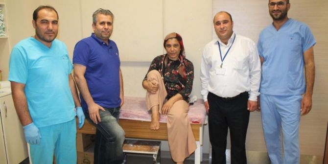 Adıyaman’da ilk kez Posterior Ayak Bileği Artroskopisi Ameliyatı yapıldı
