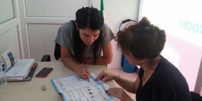 İranlı Sima Jahani, Türkçe öğreniyor