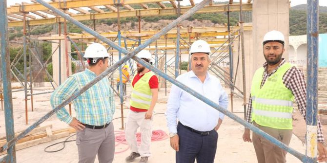 Körfez kampüsünde kaba inşaat bitmek üzere