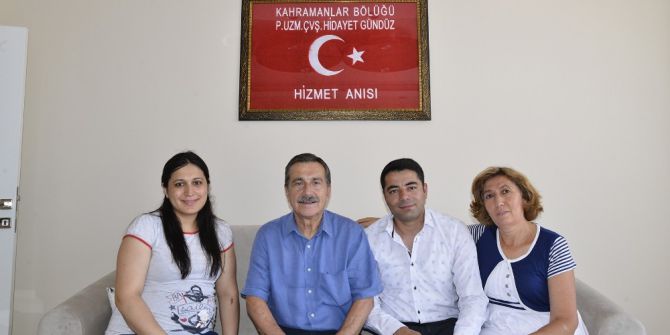 Başkan Ataç’tan gazi Gündüz’e ziyaret