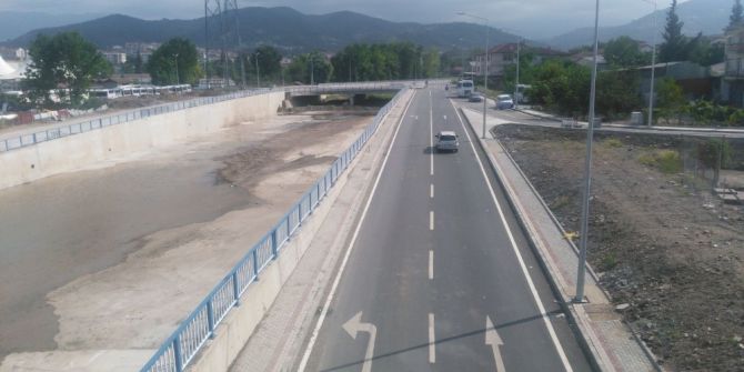 Hisar deresi kavşağı trafiği rahatlatacak