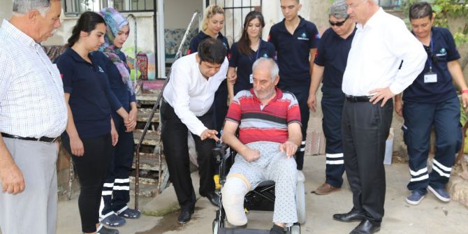 Başkan Görmez’den duygulandıran ziyaret