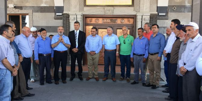 Develi Protokolü Cuma namazını Sindelhöyük mahallesinde kıldı