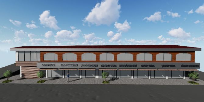 Çarşı merkezindeki belediye dükkanları satışa sunuluyor