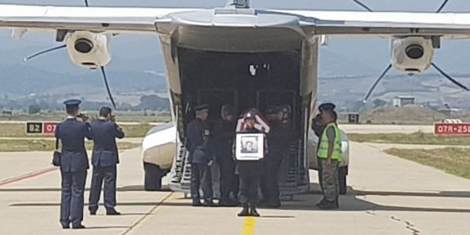 Bursalı şehidin cenazesi Yenişehir’e geldi